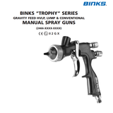 Binks Trophy Gravity Spare Parts & Manual